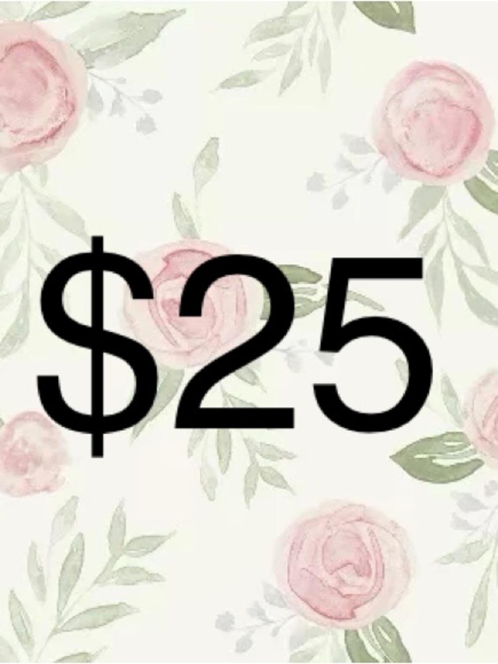 $25 STARTS - LIVE LISTING